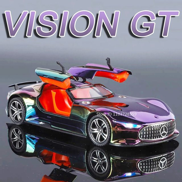 RMZ city Vision GT Apollo EVO Modell, Sportwagen, 1:24, mit Licht und Sound - Bild 1