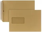 POSTHORN Versandtasche DIN C5 aus Kraftpapier, selbstklebend, Braun/Beige - Bild 1