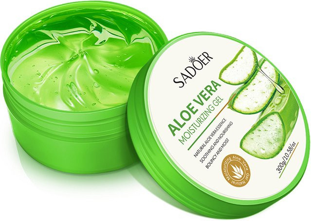 SADOER Aloe Vera Gel Gesichtscreme, 300 g, Unisex - Bild 1