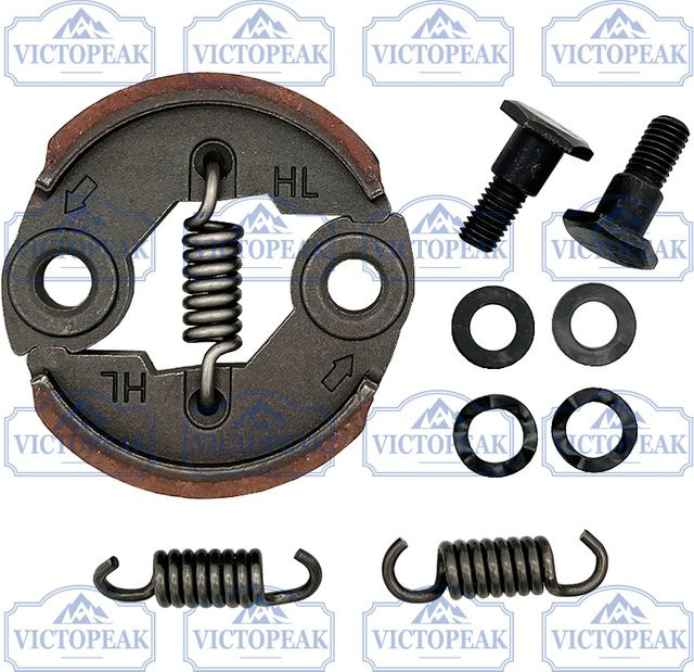 Victopeak Metallkupplungs- und Schraubensatz aus Stahl für Freischneidermotoren GX35 40-5 44-5 139 - Bild 1
