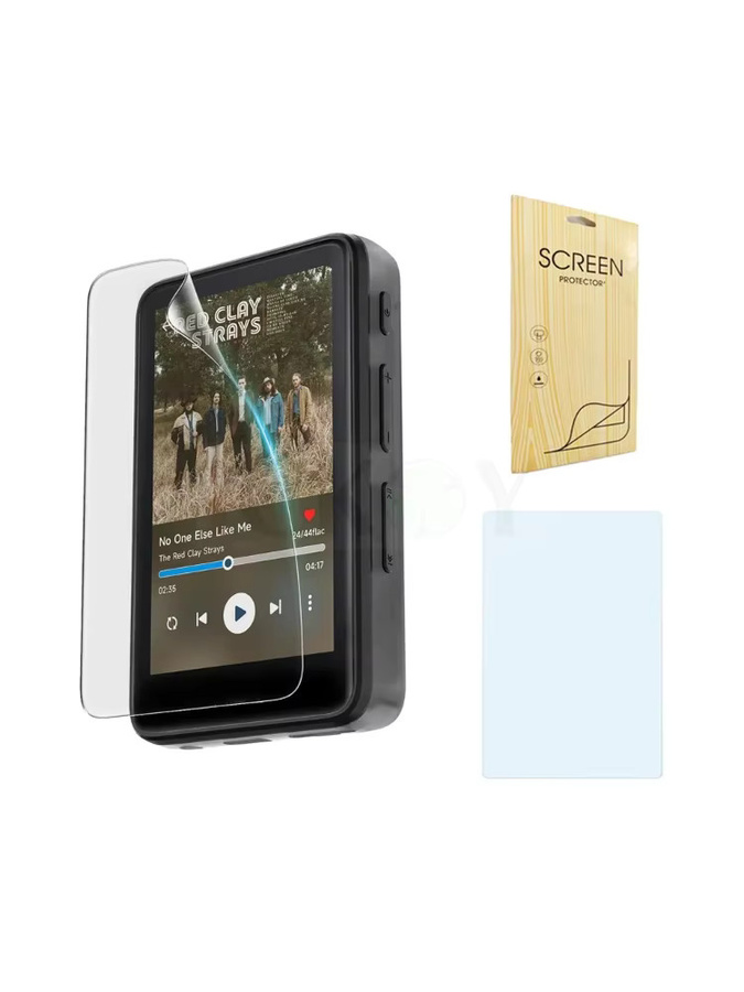 Kratzfeste Displayschutzfolie in Transparent für HiBy R1 HiFi MP3-Player - Bild 5