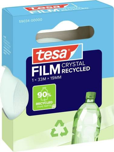 tesafilm Eco & Crystal Klebeband von Tesa, transparent, Breite: 19 mm, Länge: 33 m - Bild 1