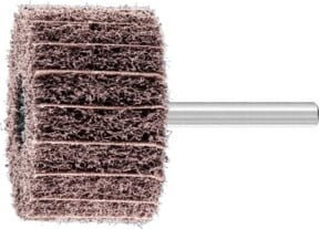 PFERD TOOLS POLINOX Vlies-Schleifstift PNZ für Feinschliff und Finish, Durchmesser: 50 mm, Höhe: 30 mm, Schaft-Durchmesser: 6 mm, Körnung A100 - Bild 1