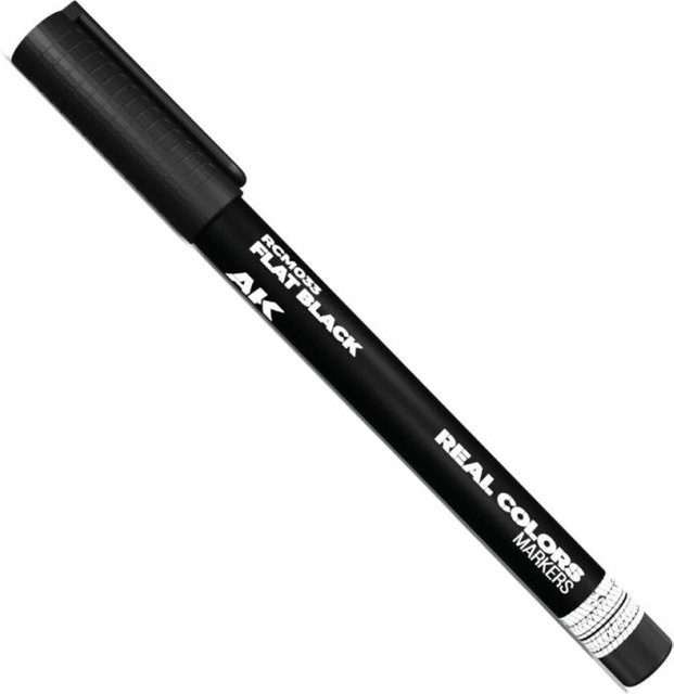 AK Interactive Flat Black, Schwarz - Bild 1