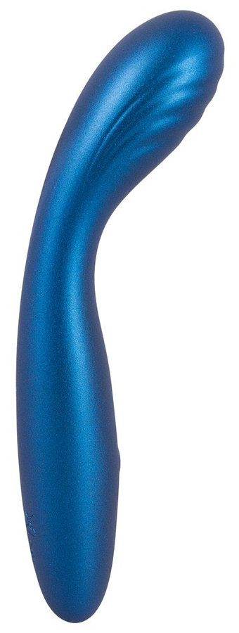 Sweet Smile G-Punkt-Vibrator im Metallic-Glossy-Look in Blau - Bild 3