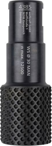 Wolfcraft Zylinderraspel für den Winkelschleifer in Schwarz, Durchmesser: 31,5 mm, Länge: 35 mm - Bild 1
