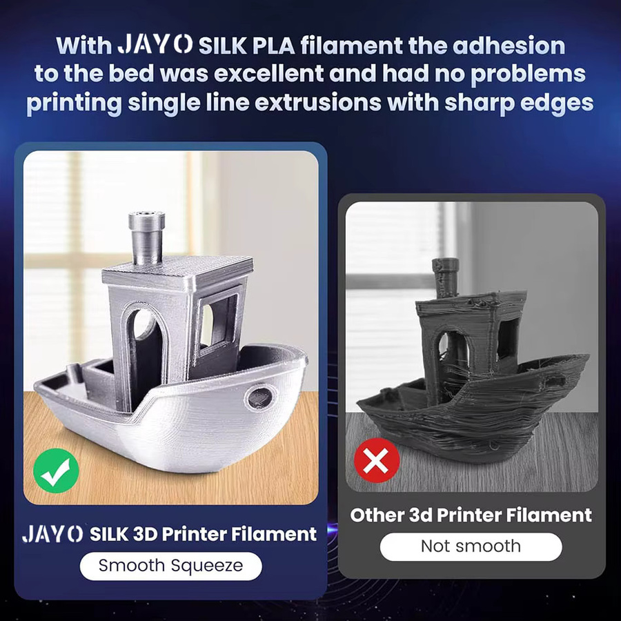 JAYO SEIDE PLA Plus Filament Gold, 1,75 mm, 1,1 kg für FDM-Drucker - Bild 4