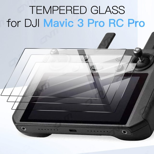 DJI Displayschutz aus gehärtetem Glas für die Fernsteuerung der Mavic 3 Pro und RC Pro, transparent - Bild 1
