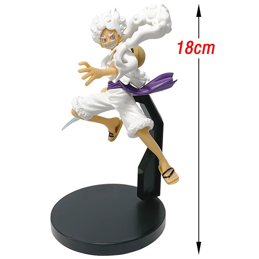 Bandai One Piece Nika Monkey D Ruffy, Actionfigur, 18 cm, PVC - Bild 2