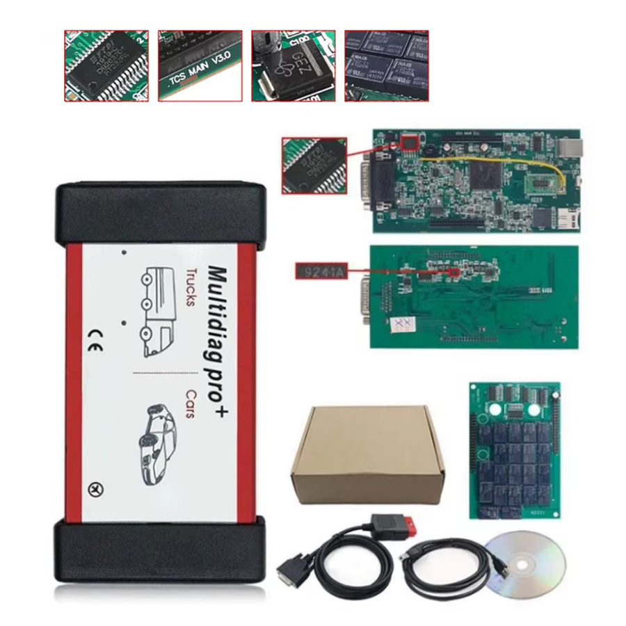 YIQIXIN Multidiag Pro + V 3,0 OBD2 Scanner mit Bluetooth und NEC Relais für BMW sowie PKW und LKW Diagnose Werkzeug - Bild 2