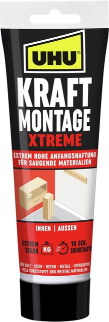 UHU Kraft Montage Xtreme Tube Beige 175 g - Bild 1
