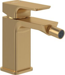 Villeroy & Boch Bidetarmatur Subway 3.0 Einhebelarmatur mit Pop-up-Abfluss in Brushed Gold - Bild 1
