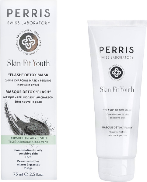 Perris Swiss Laboratory Skin Fit Youth Flash Detox Mask - Bild 1
