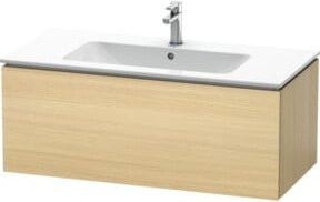 Duravit L-Cube Waschtischunterschrank beige matt, wandhängend, mit 1 Auszug und internen Schubladen, B: 102 cm, T: 48,1 cm, H: 40 cm - Bild 1