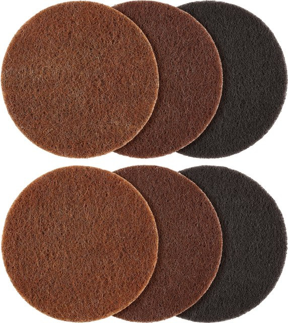 Parkside Winkelschleiferzubehör 125 mm Schleifvlies Set für Metall, Holz und Lack, 6-teilig - Bild 1