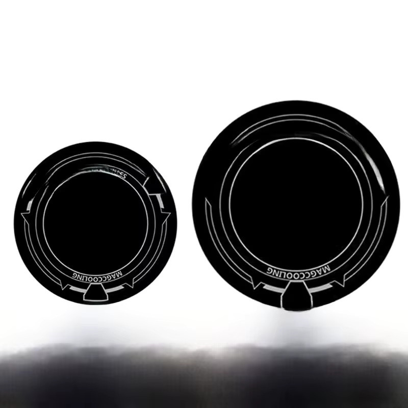 QGhappy Magnetische Metall-Patches in Schwarz für iPhone, Android und Tablet zur Nutzung mit magnetischen Ladegeräten und Kühlern, B/T/H: 9 x 6 cm - Bild 7