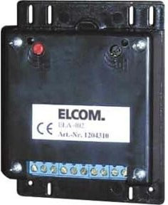 Elcom Audio-Intercom ELA-402 Türelektronik in Schwarz, B: 75 mm, H: 99 mm, T: 27 mm - Bild 1