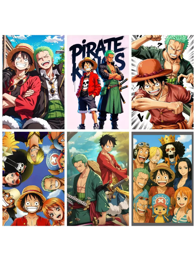 One Piece Luffy Malen nach Zahlen, Malset, 1-teiliges Set, ab 14 Jahren - Bild 2