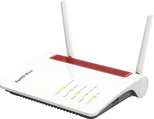 AVM FRITZ!Box 6850 LTE WLAN-Router in Weiß mit Dual-Band Wi-Fi 5, 4G/LTE, DECT, Mesh und 4x Gigabit-LAN - Bild 1
