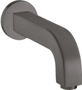 Hansgrohe Axor Citterio Wanneneinlauf mit Schwenkauslauf, Farbe: Brushed Black Chrome, Ausladung: 165 mm - Bild 1