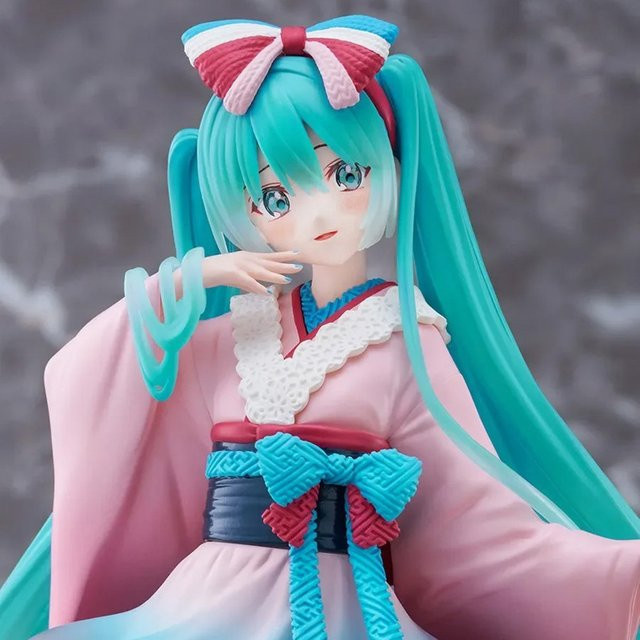 Bandai Hatsune Miku Mädchen, PVC-Modeldekorationen, Kunststoff, Bunt / Mehrfarbig - Bild 1