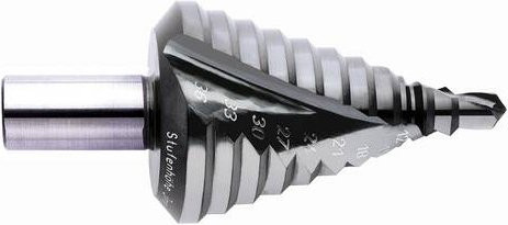 Exact HSS Stufenbohrer 07030 in Silber mit 3-Flächenschaft und 86 mm Gesamtlänge - Bild 1