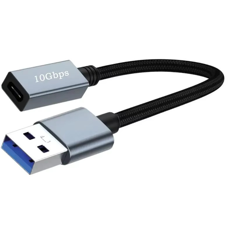 BSN USB 3.2 Gen2 Adapterkabel USB-A auf USB-C mit 10 Gbit/s Datenübertragungsrate - Bild 2