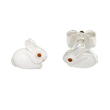 Colkid Ohrstecker Hase, 925 Silber, Kinder - Bild 1