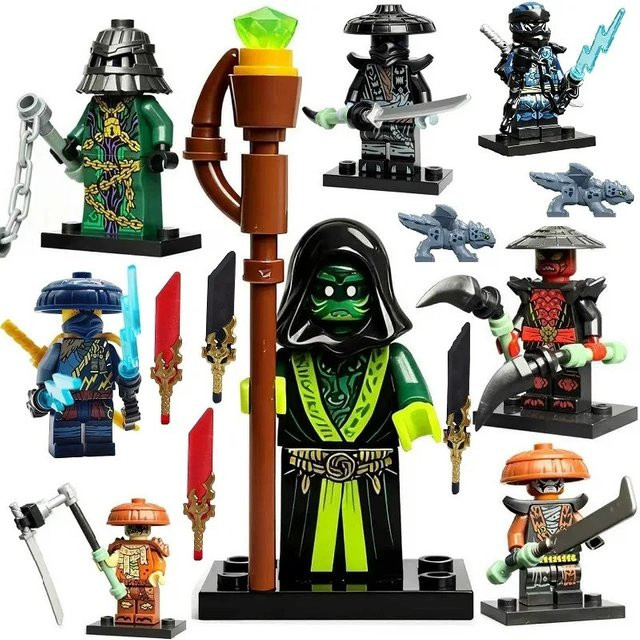 LEGO Ninjago Ninja Phantom Bösewicht Mini-Humanoide Puppe, Einzelfigur - Bild 1