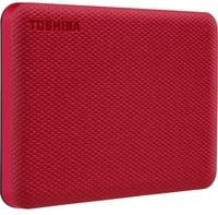 Toshiba Canvio Advance Externe Festplatte 4 TB Rot USB 3.2 Gen 1 2.5 Zoll - Bild 1