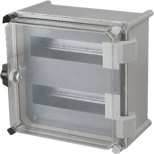 Schneider Electric NSYDLS36 Mastbefestigung aus Stahl in Grau, B: 26,0 cm, H: 34,0 cm, T: 9,0 cm - Bild 1