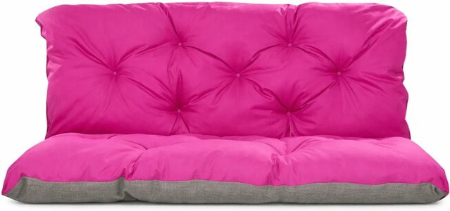 Setgarden Light Outdoor Kissen Bankauflage für 2-Sitzer in Rose, B/T/H: 100 x 50 x 40 cm - Bild 1
