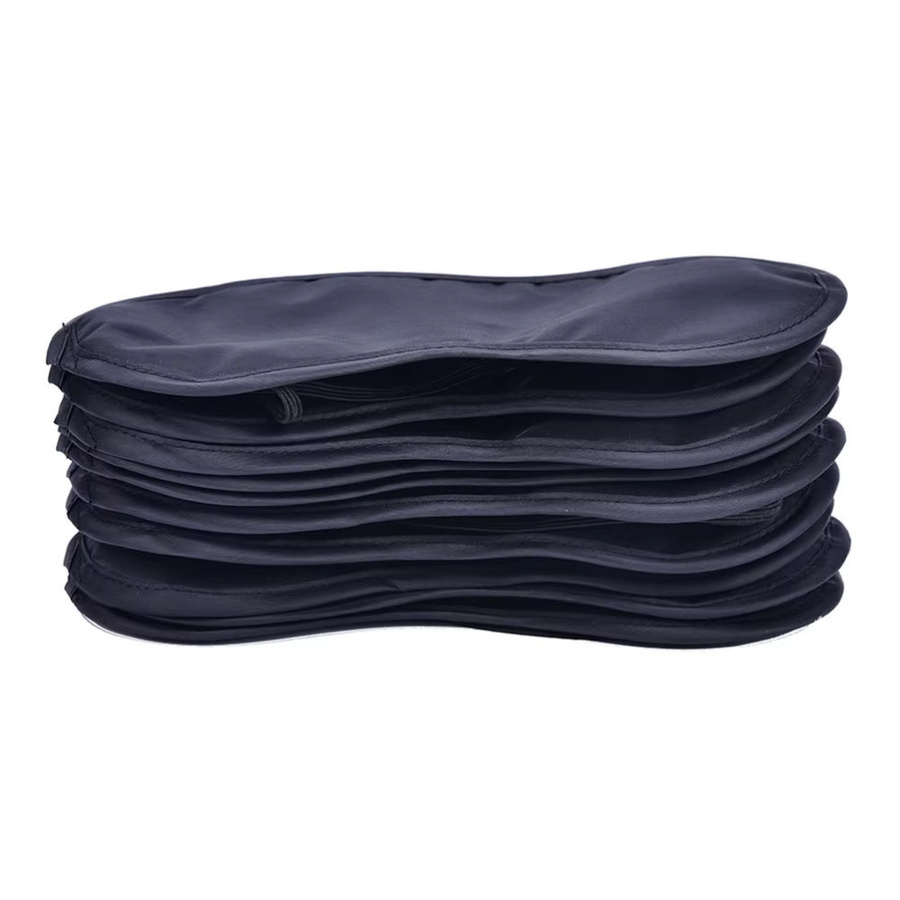 Augenmaske, Schwarz, Unisex, 10er Set - Bild 2