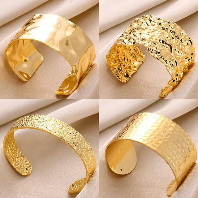 ICFTZWE Armband, Edelstahl, Gold, Damen, Klassisch - Bild 1