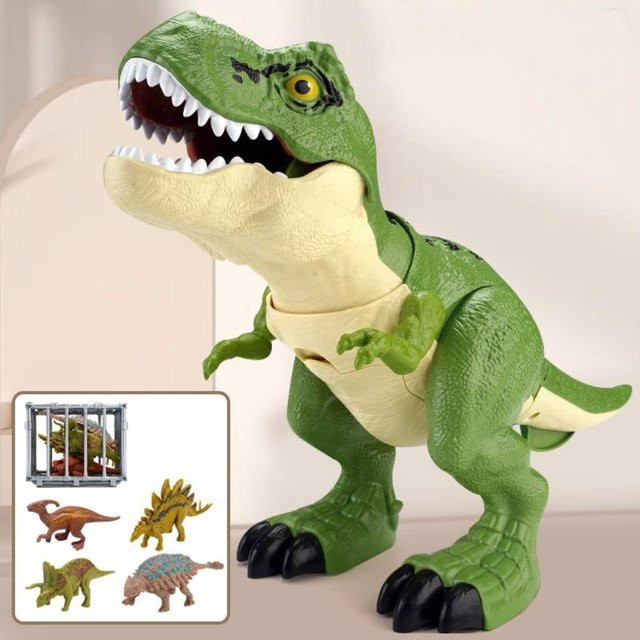 Topmix Tyrannosaurus Rex Dinosaurier Spielzeug, grün, ab 3 Jahre - Bild 1
