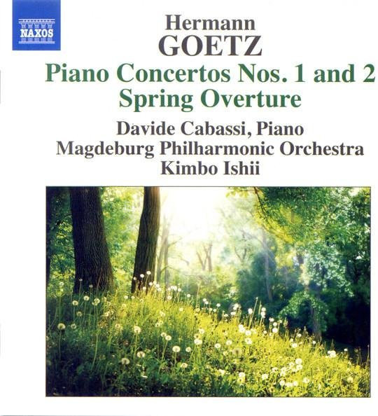Hermann Goetz: Klavierkonzerte mit Davide Cabassi und Magdeburger Philharmonie, Naxos CD, Klassik, 2016 - Bild 1