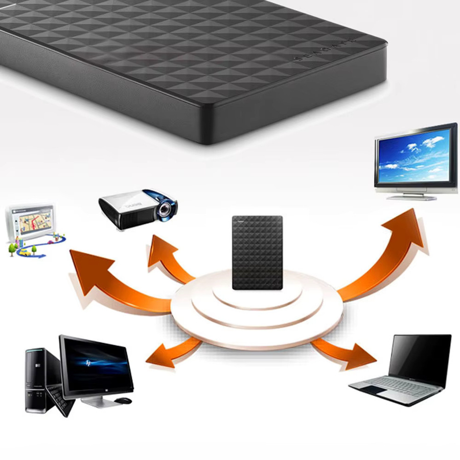 Seagate Expansion HDD Externe Festplatte 500 GB, 2,5 Zoll, USB-A, Schwarz - Bild 3