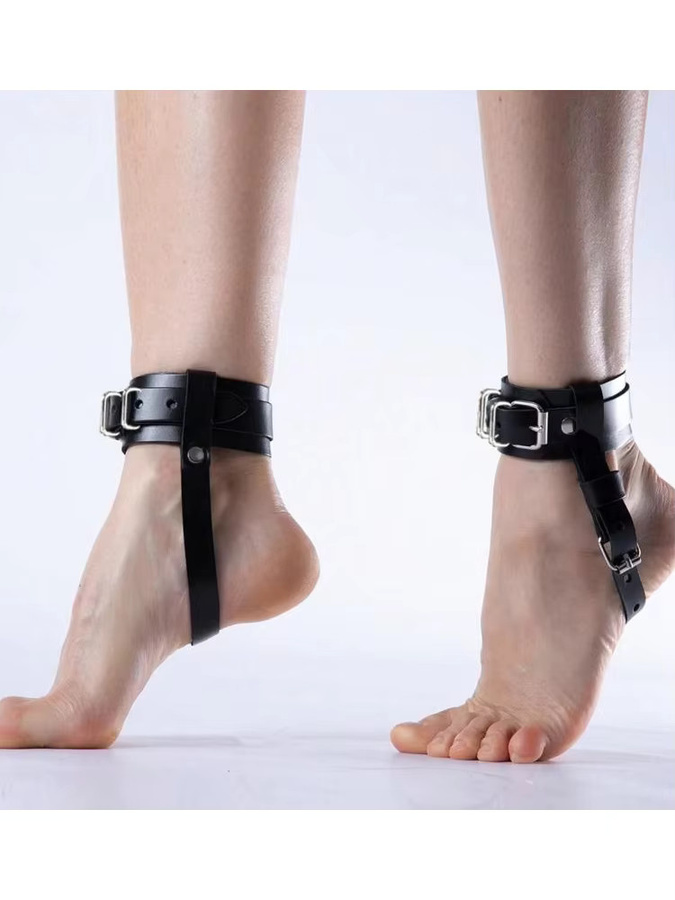 JETTING Knöchel Harness, PU Leder, Schwarz, Damen - Bild 5