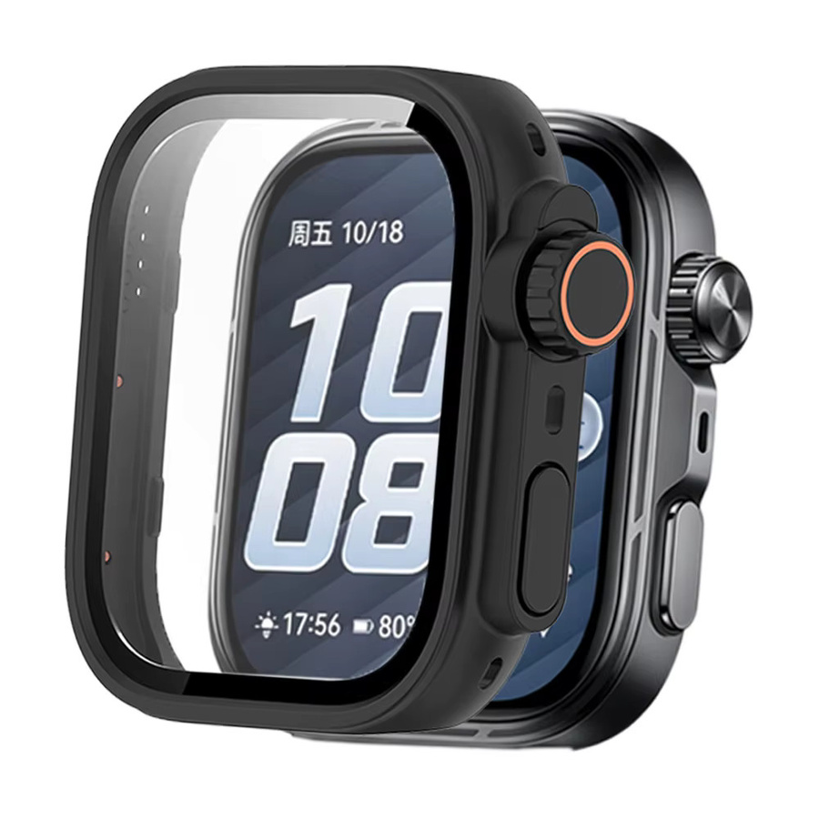 Huawei Displayschutz Glas, Schwarz, Huawei Watch Fit 5 Pro 4 Pro - Bild 3
