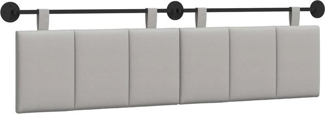 vidaXL Wandmontiertes Polsterpaneel Wolkengrau mit Stoffbezug B/H/T: 170 x 55 x 5 cm - Bild 1