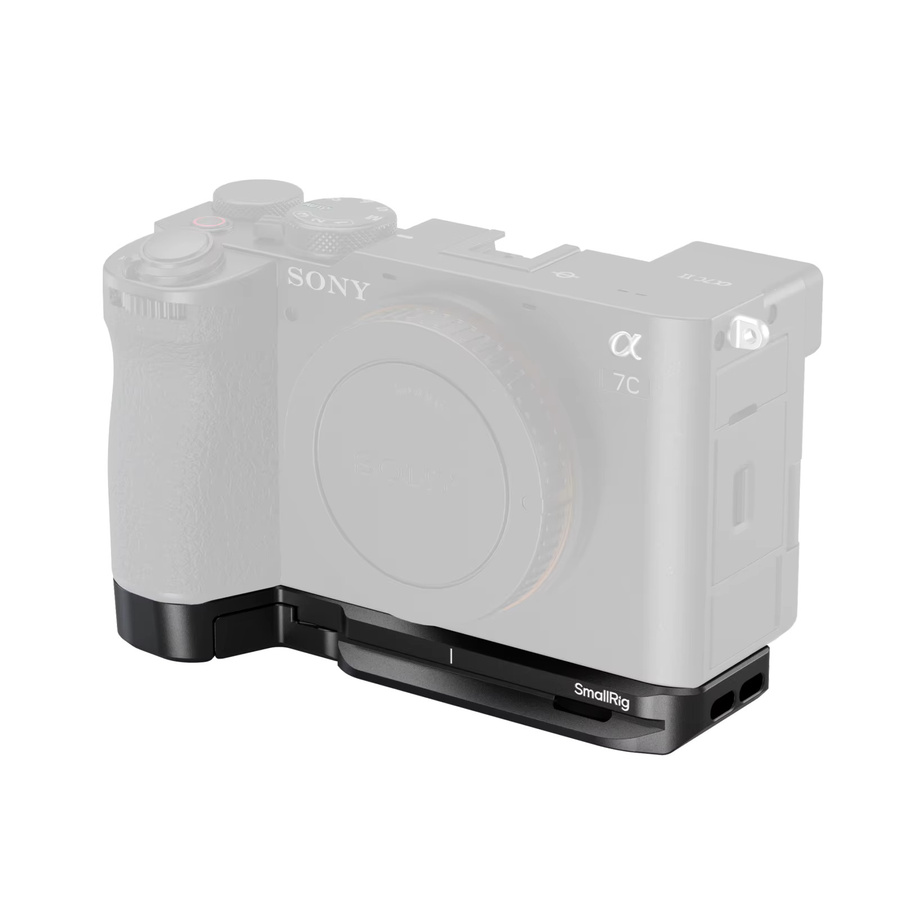 SmallRig Montageplatte mit AirTag-Steckplatz und Arca-Swiss Schnellwechselplatte für Sony Alpha 7C II und Alpha 7CR, Schwarz - 5481 - Bild 1