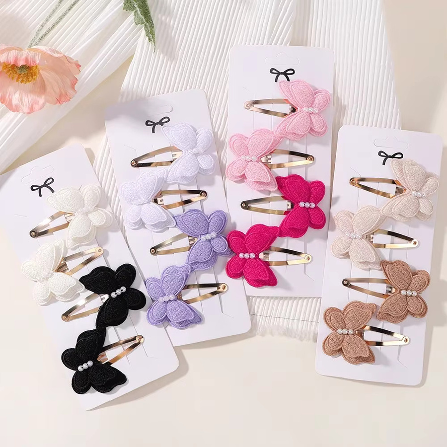 BABY BOWS Schmetterling Haar Clip Set, 4 Teile, Kinder - Bild 1