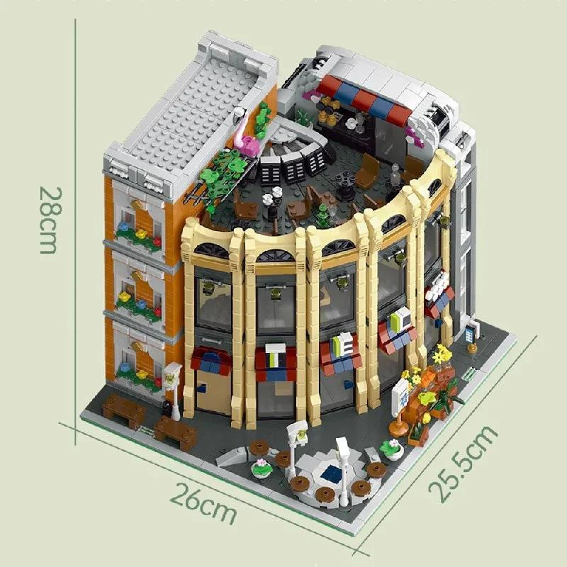 Linyi toy Moderne Gebäude Konstruktionsset, bunt, 3231 Teile, ab 14 Jahren - Bild 6