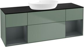 V&B Waschtischunterschrank Finion in Lackoptik, Breite: 160 cm, Tiefe: 50,1 cm, Höhe: 50,1 cm - Bild 1