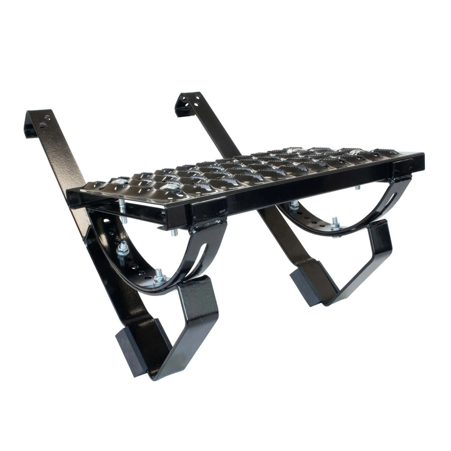 Daprona Laufrost Set für Flache Dachziegel aus verzinktem Stahl in Schwarz, Breite: 40 cm - Bild 2