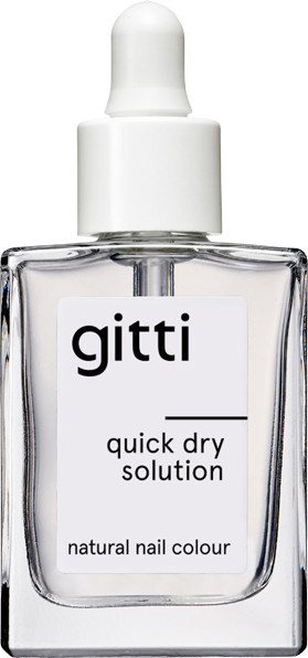 Gitti Quick Dry Solution, Macadamia Kern, Mandel, Kukuinussöl - Bild 1