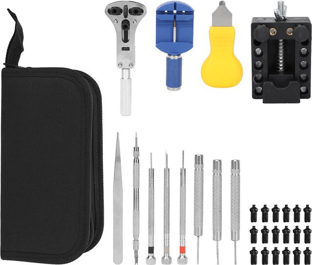 TOMTOP JMS Uhrenreparaturset, Edelstahl, Kunststoff, Herren - Bild 1