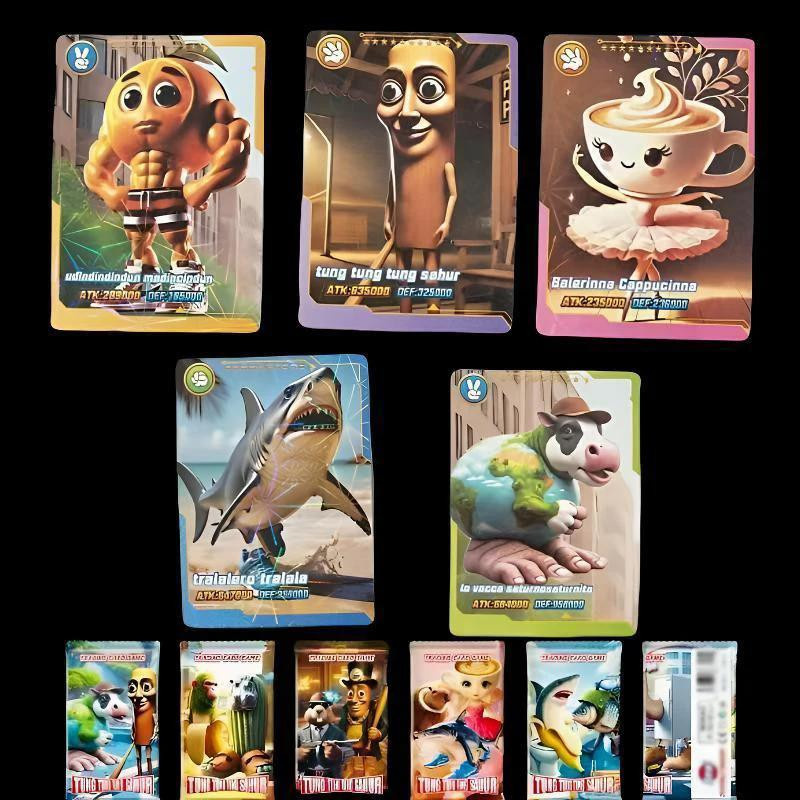 Yiran toy Italienische Gehirnfäule Sammlungskarten Kinderkartenspiel - Bild 4