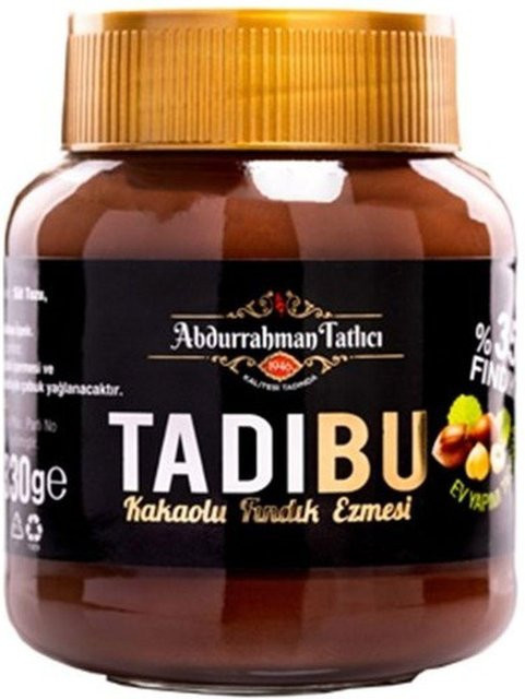 Abdurrahman Tatlıcı Tadıbu Kakao-Haselnuss-Paste 330 g - Bild 1