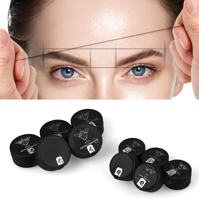 Aimoosi Microblading Mapping String, Weiß, 20 m - Bild 1